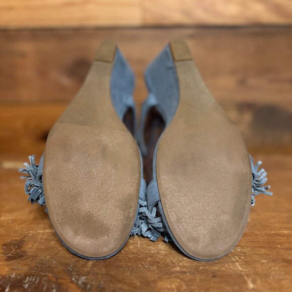 Blue Suede Shoes Size 7 - Picture 6 of 6